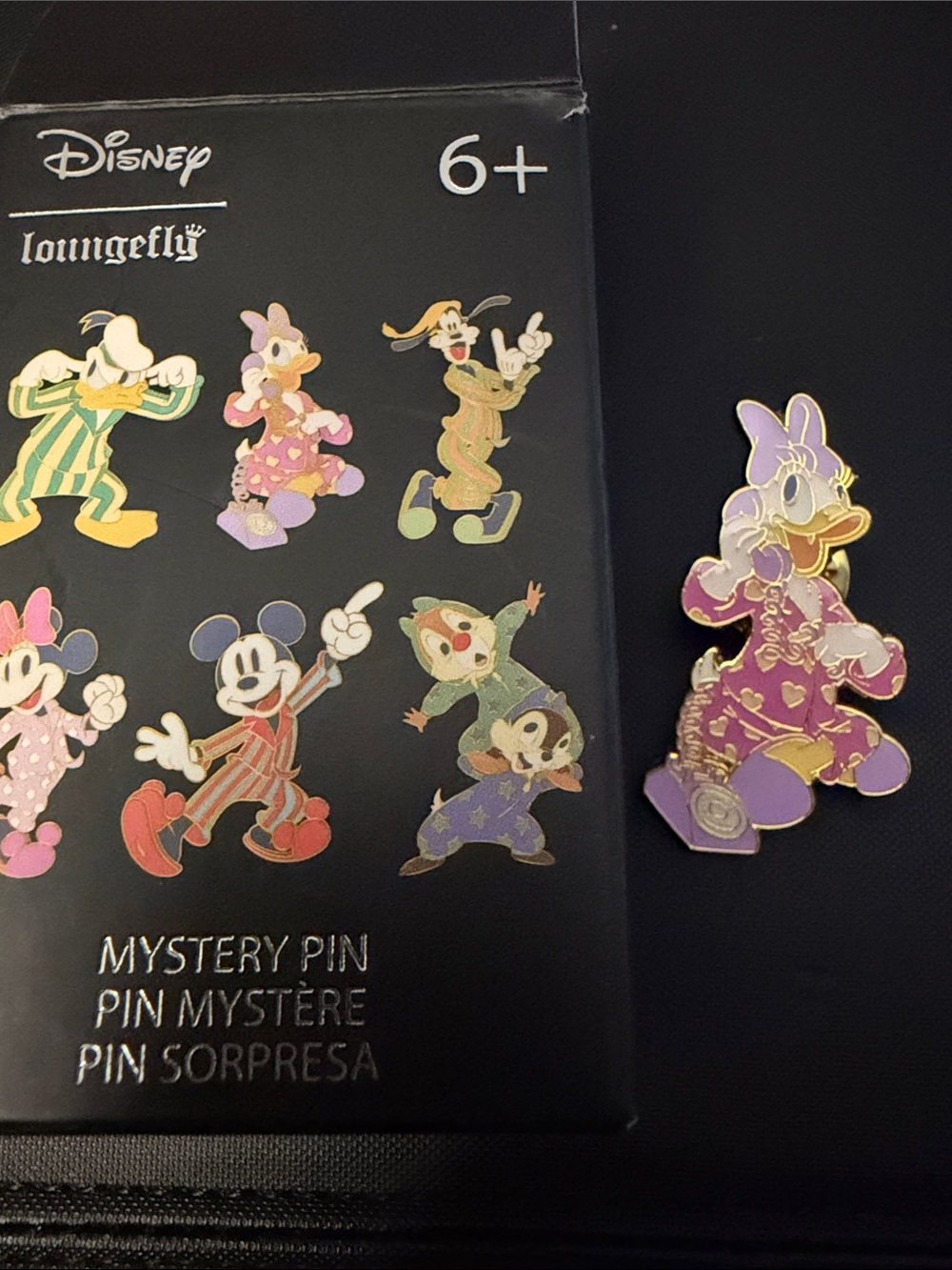 Loungefly Disney Daisy Duck pajamas pin